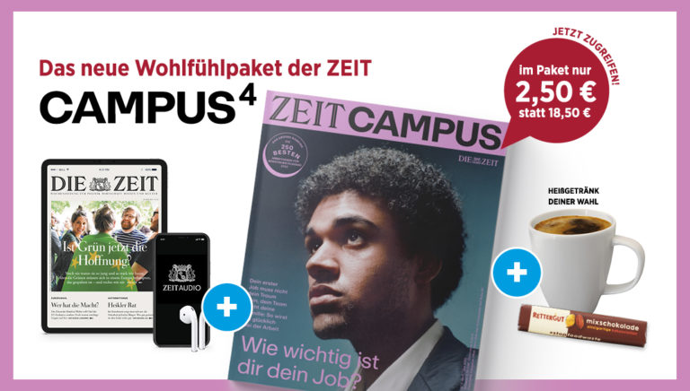 ZEIT Campus Wohlfühlpaket