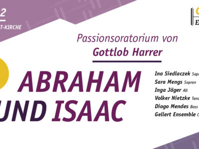 Abraham und Isaac – Passionsoratorium von Gottlob Harrer